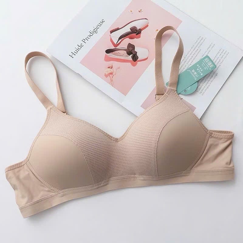 Áo Lót Nữ Úc Su Mút Mỏng Thông Hơi Không Gọng - hình 2