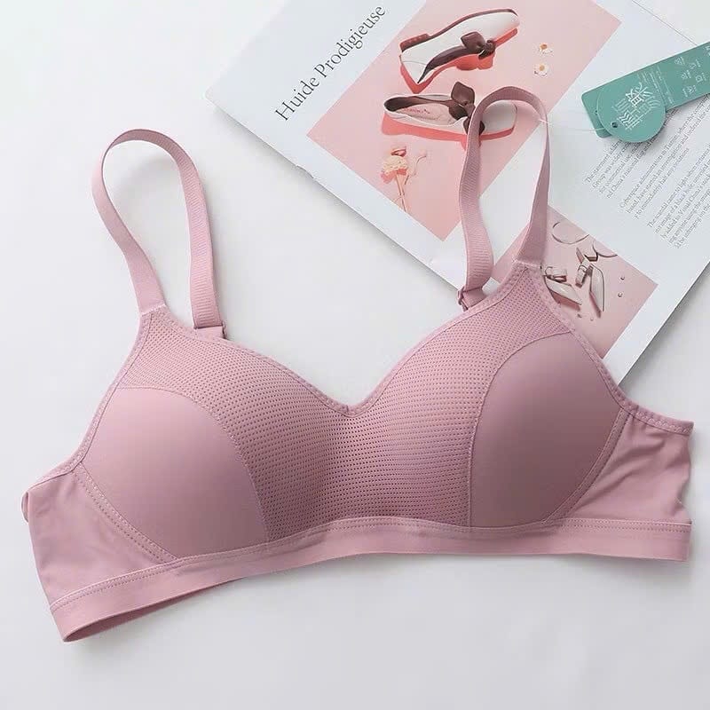 Áo Lót Nữ Úc Su Mút Mỏng Thông Hơi Không Gọng - hình 3