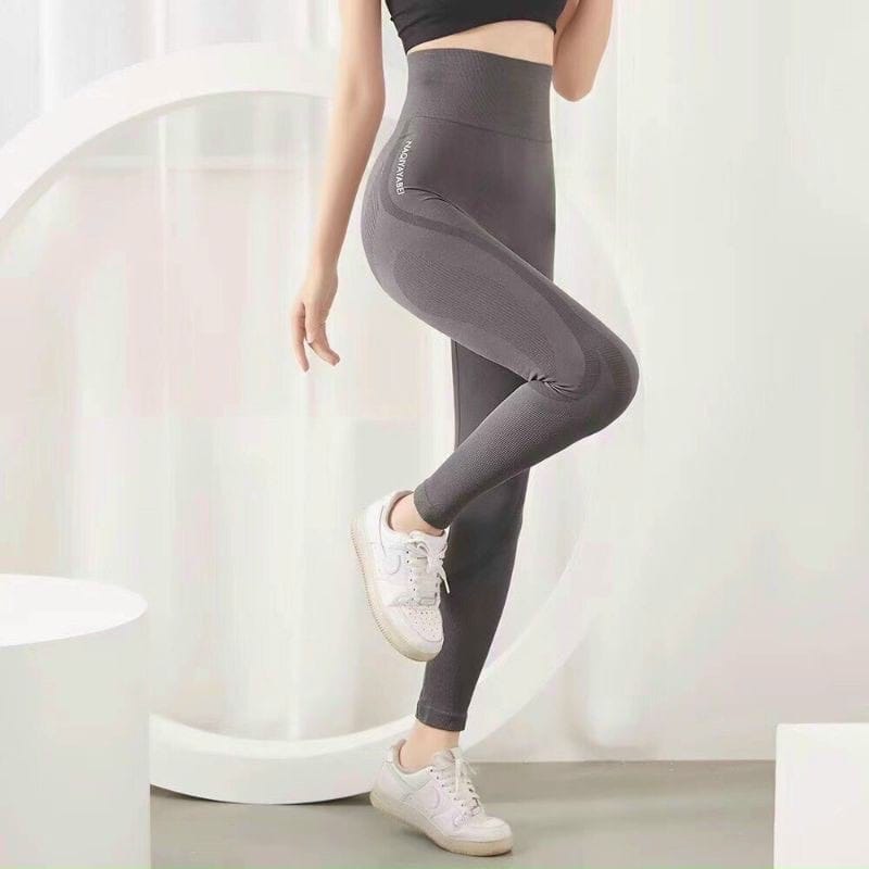Quần Tập Gym, Yoga Legging Cạp Cao Gen Bụng Naqui Co Giãn 4 Chiều - hình 2