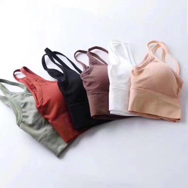 Áo Bra Gân Tăm Hở Lưng Khoét U Xuất Nhật Siêu Hot - hình 3