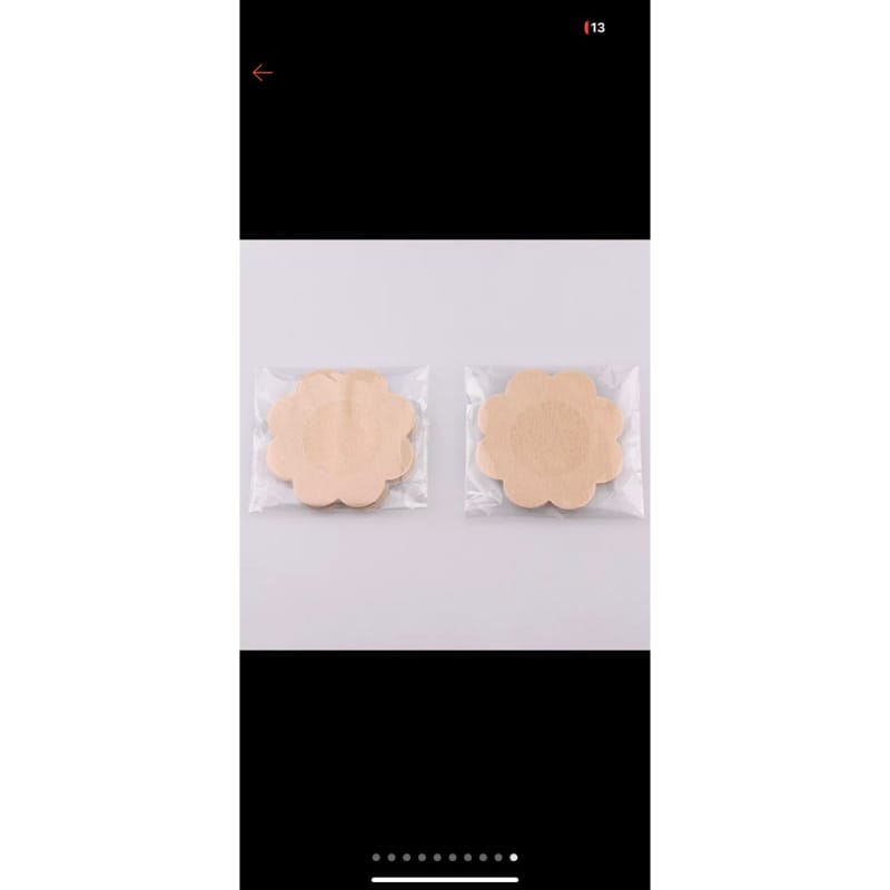 Hộp Dán Nhũ Hoa Silicon Siêu Mỏng - hình 2