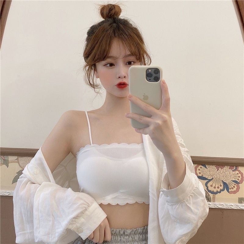 Áo Bra Úc Su Tăm Viền Sóng Kèm Mút Siêu Mát Hot Trend - hình 2