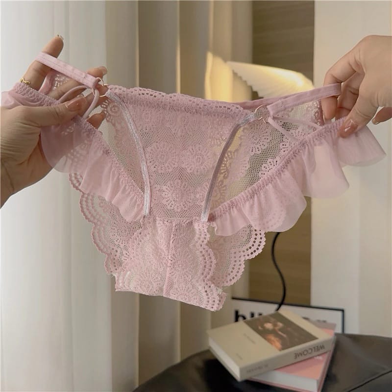 Quần Lót Ren Cánh Tiên Ren Mềm Gợi Cảm - hình 3