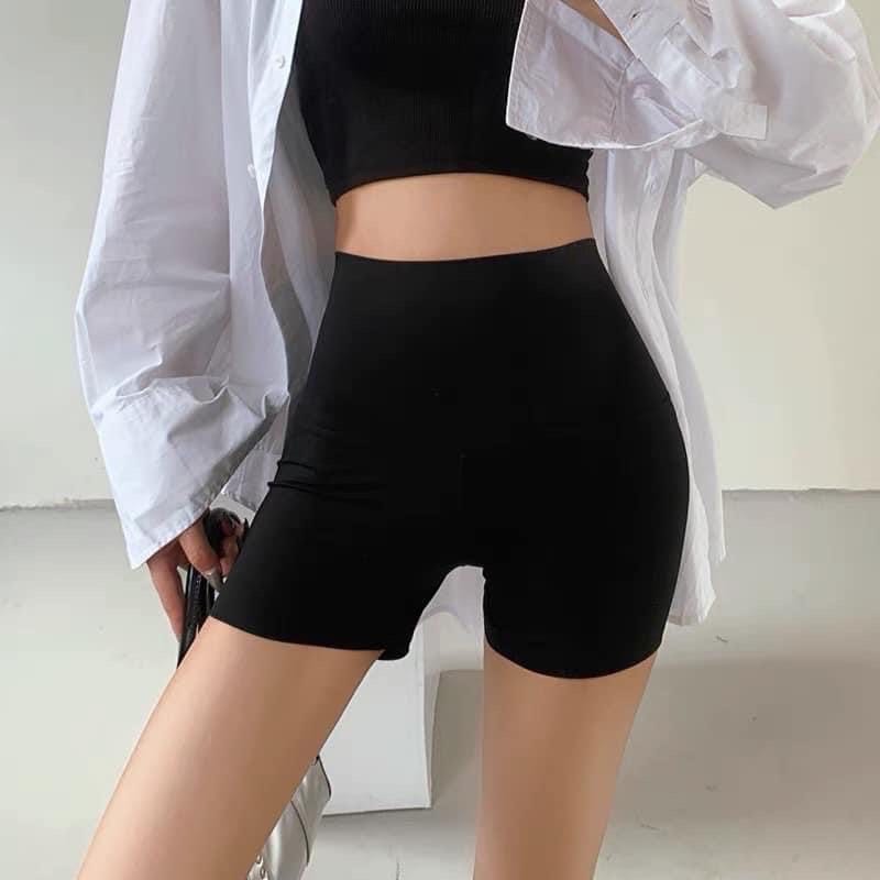 Quần Biker Short Dáng Ngắn Nâng Mông Mùa Hè